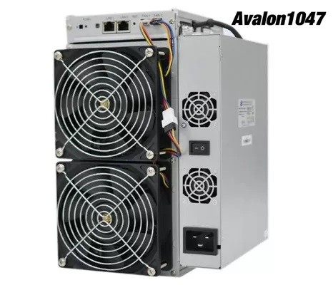 Bitcoin 37t Canaan Avalonminer 1047, alto Hashrate minero de SHA256
