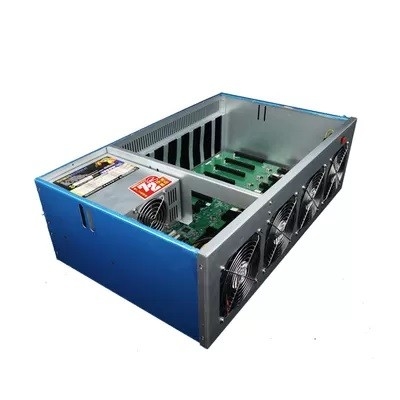 Explotación minera Rig Machine, caso de Ethereum de explotación minera de Gpu del cuaderno 8 de 4GB DDR3